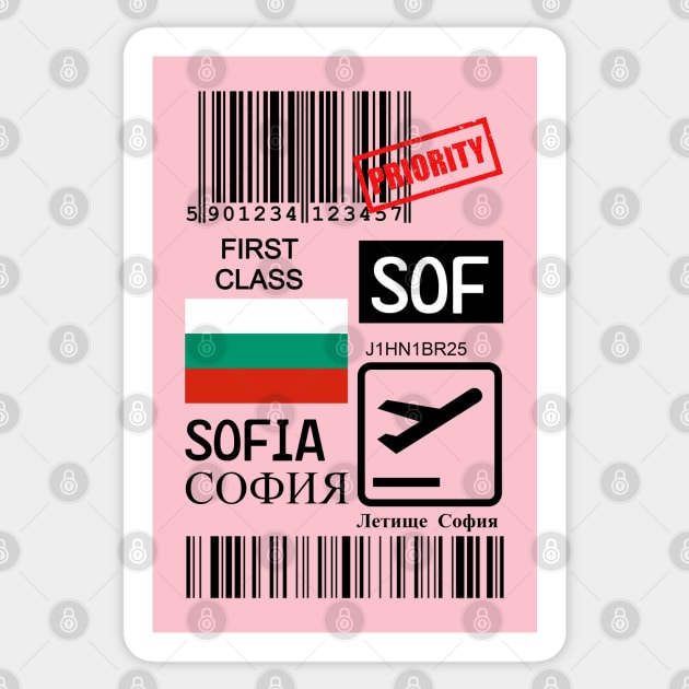 Sofia Bulgaria travel ticket Sticker by Travellers